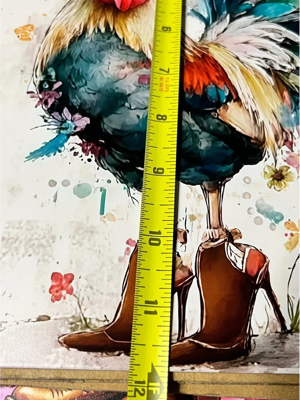 Fabulous Rooster Wall Art Metal Sign - Funky Farmhouse Vibes!